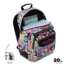 Mochila Juvenil Rayol Grande Rosado