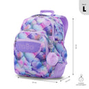 Mochila Juvenil Rayol Grande Morado