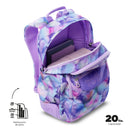 Mochila Juvenil Rayol Grande Morado