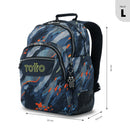 Mochila Juvenil Rayol Grande Azul