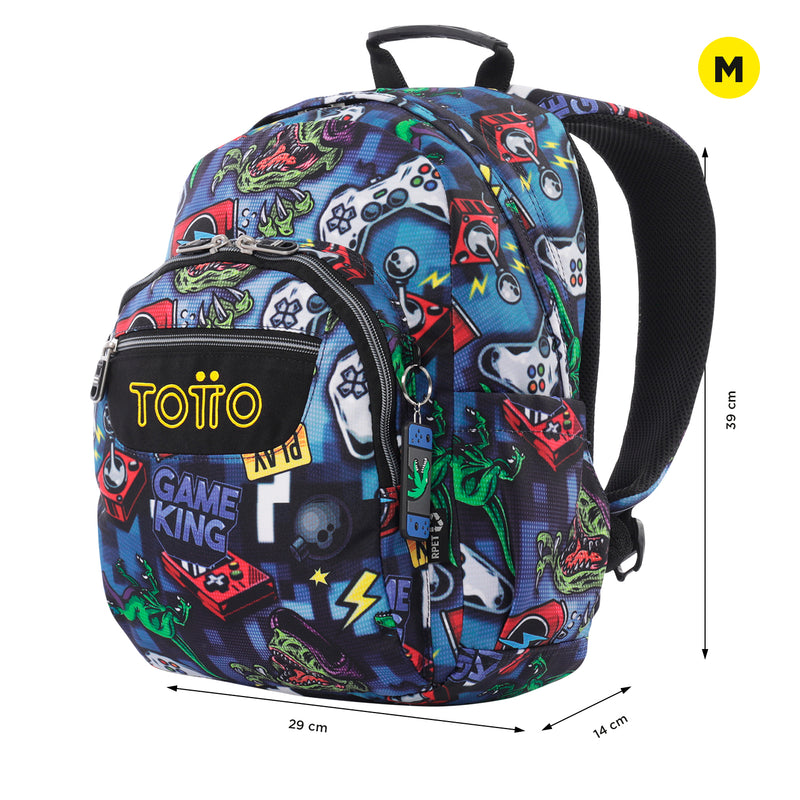 Mochila para colegio Gommas Azul