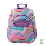 Mochila Juvenil Gommas Glitter