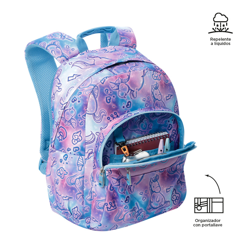 Mochila para colegio Gommas Morado