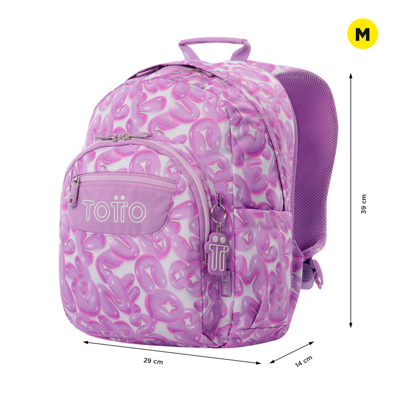 Mochila para colegio Gommas Blanco