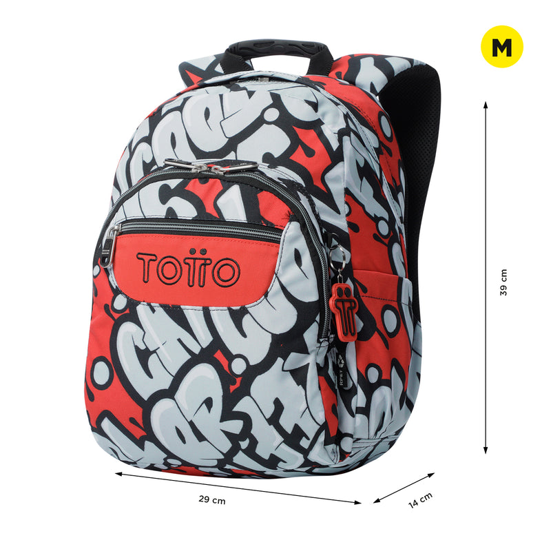 Mochila para colegio Gommas Rojo