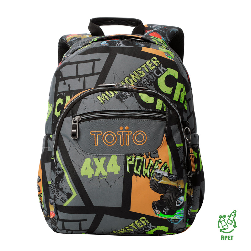 Mochila para colegio Gommas Negro