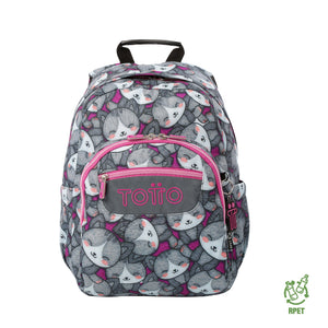 Maleta para el colegio Gommas gris