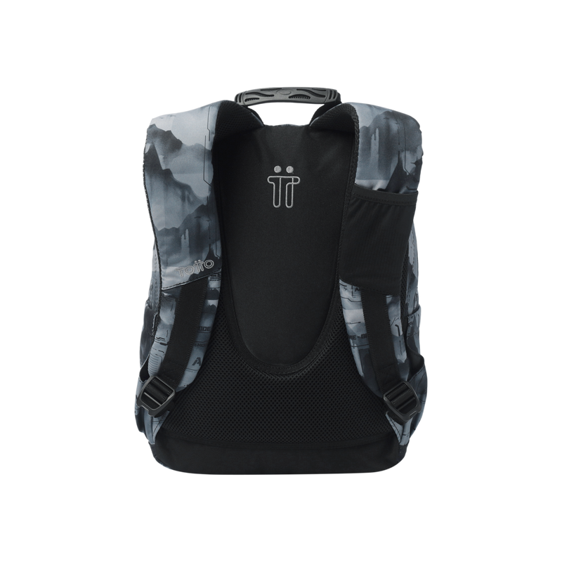 Mochila Juvenil Gommas Gris