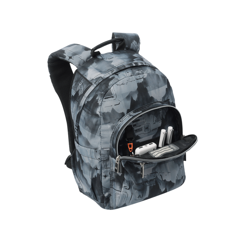 Mochila Juvenil Gommas Gris