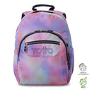 Mochila Juvenil Acuarela Glitter Mediano Rosado