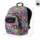 Mochila Juvenil Gommas Mediano Rosado