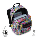 Mochila Juvenil Gommas Mediano Rosado