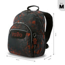 Mochila Juvenil Gommas Mediano Negro