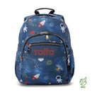 Mochila Juvenil Gommas Mediano Azul