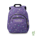 Mochila Juvenil Gommas Mediano Morado