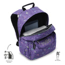 Mochila Juvenil Gommas Mediano Morado