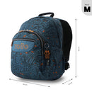 Mochila Juvenil Gommas Mediano Azul