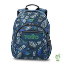 Mochila Juvenil Gommas Mediano Azul