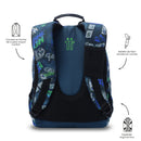 Mochila Juvenil Gommas Mediano Azul