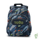 Mochila Juvenil Gommas Mediano Azul