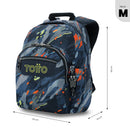 Mochila Juvenil Gommas Mediano Azul