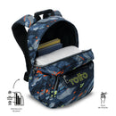 Mochila Juvenil Gommas Mediano Azul