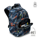 Mochila Juvenil Gommas Mediano Azul