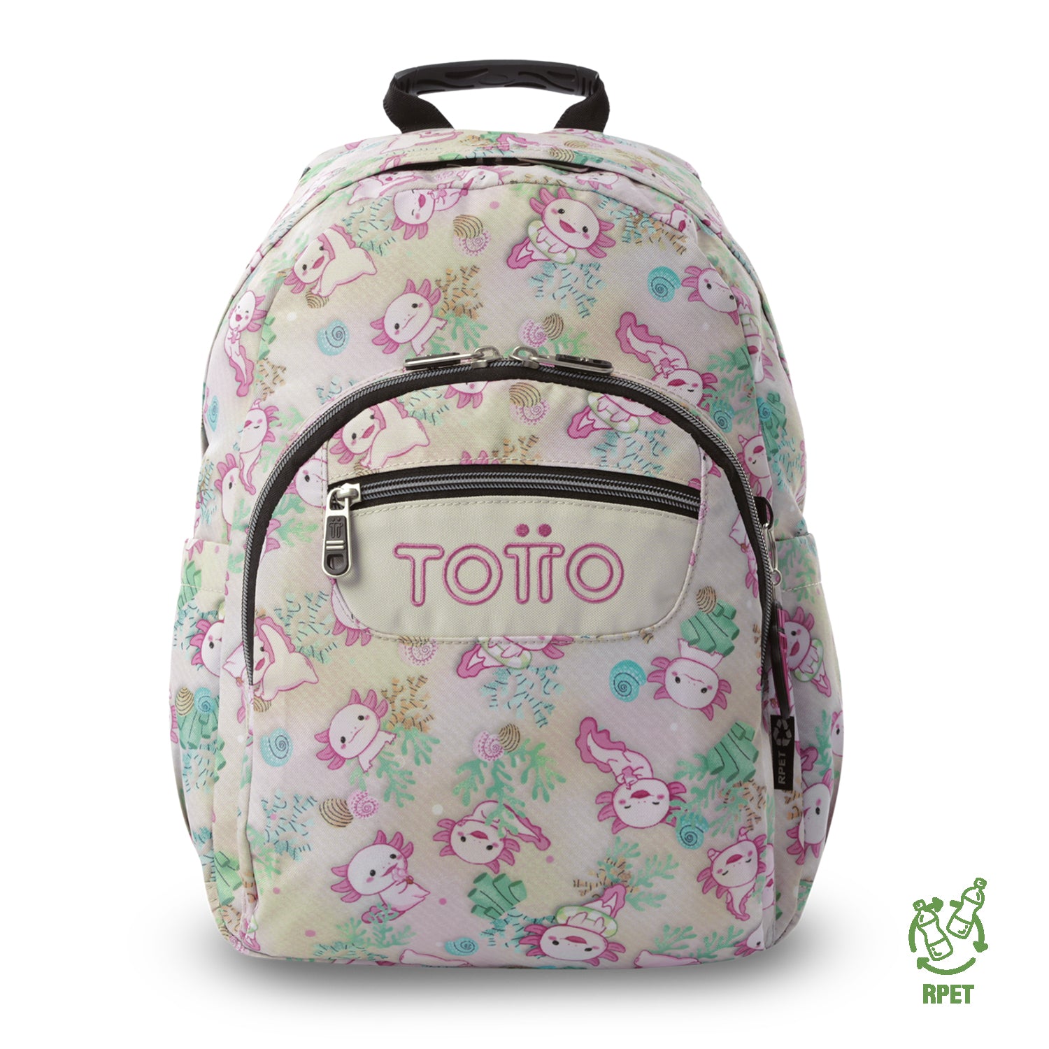 Mochila Juvenil Gommas Mediano Blanco