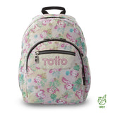 Mochila Juvenil Gommas Glitter