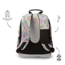 Mochila Juvenil Gommas Mediano Blanco