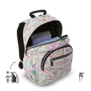 Mochila Juvenil Gommas Mediano Blanco