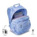 Mochila Juvenil Gommas Mediano Azul