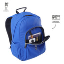 Mochila Acuarel con Porta Laptop 14" Escolar - Color: Azul