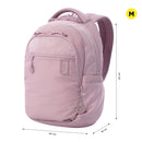 Mochila Universitaria Steif Nara Porta Laptop 14" Rosado Mujer