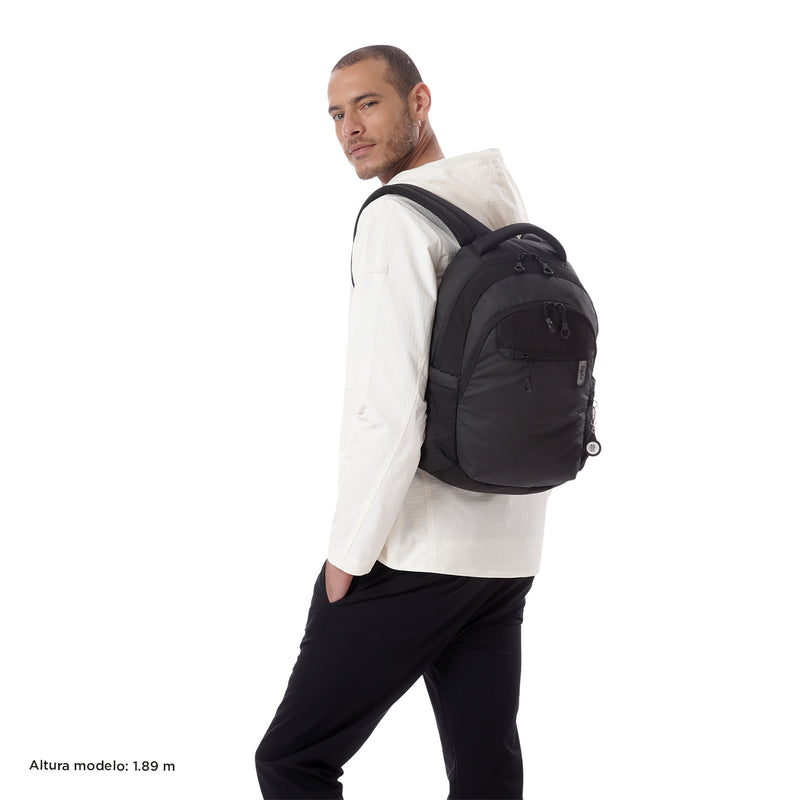 Mochila Universitaria Steif Nara Porta Laptop 14" Negro Unisex
