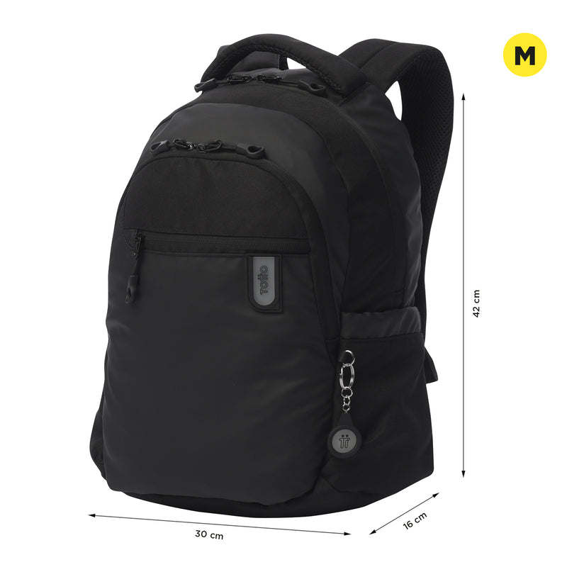 Mochila Universitaria Steif Nara Porta Laptop 14" Negro Unisex