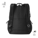 Mochila Universitaria Porta Laptop 14" Estambul Negro Mujer
