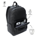 Mochila Universitaria Porta Laptop 14" Tocax Negro Hombre