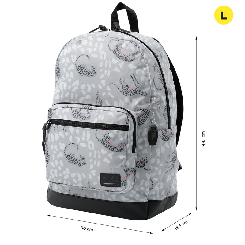 Mochila Universitaria Porta PC 14" Tocax Gris Mujer