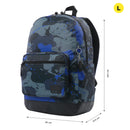 Mochila universitaria tocax azul