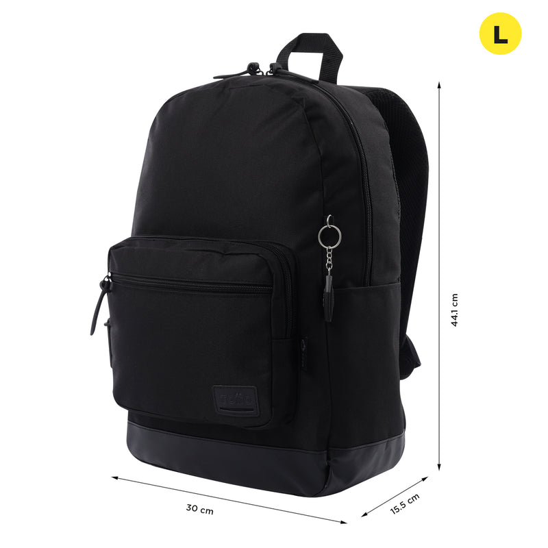 Mochila Universitaria Porta PC 14" Tocax Negro Unisex