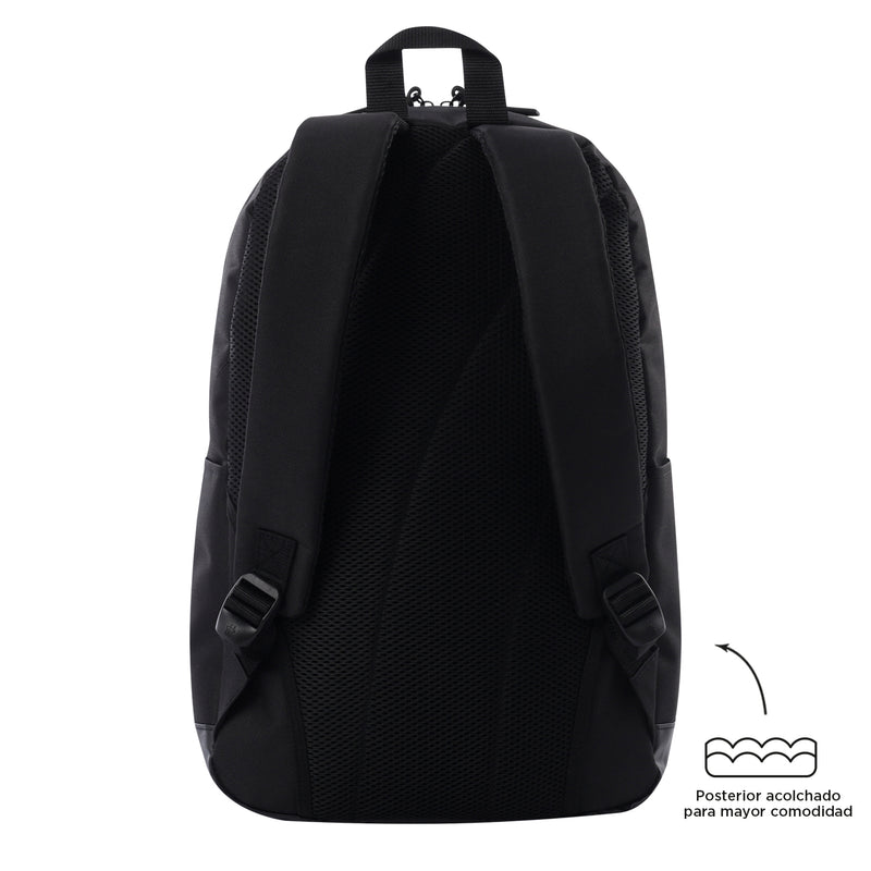 Mochila Universitaria Porta PC 14" Tocax Negro Unisex