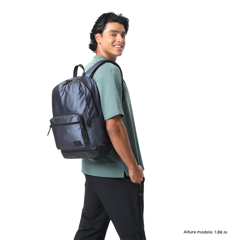 Mochila Universitaria Porta PC 14" Tocax Azul Unisex