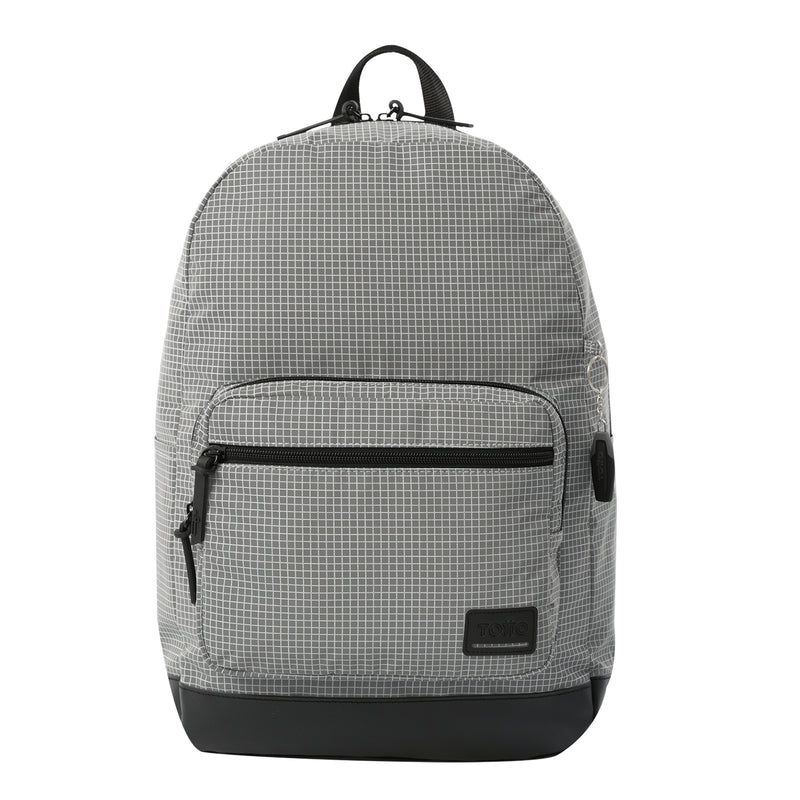 Mochila Universitaria Porta PC 14" Tocax Gris Hombre