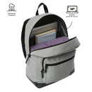 Mochila Universitaria Porta Laptop 14" Tocax Gris Hombre