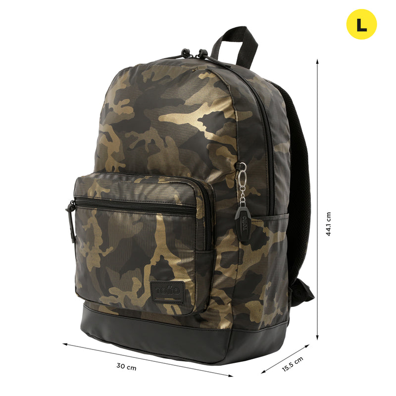 Mochila Universitaria Porta PC 14" Tocax Negro Hombre