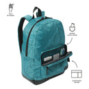 Mochila Universitaria Porta Laptop 14" Tocax Azul Mujer