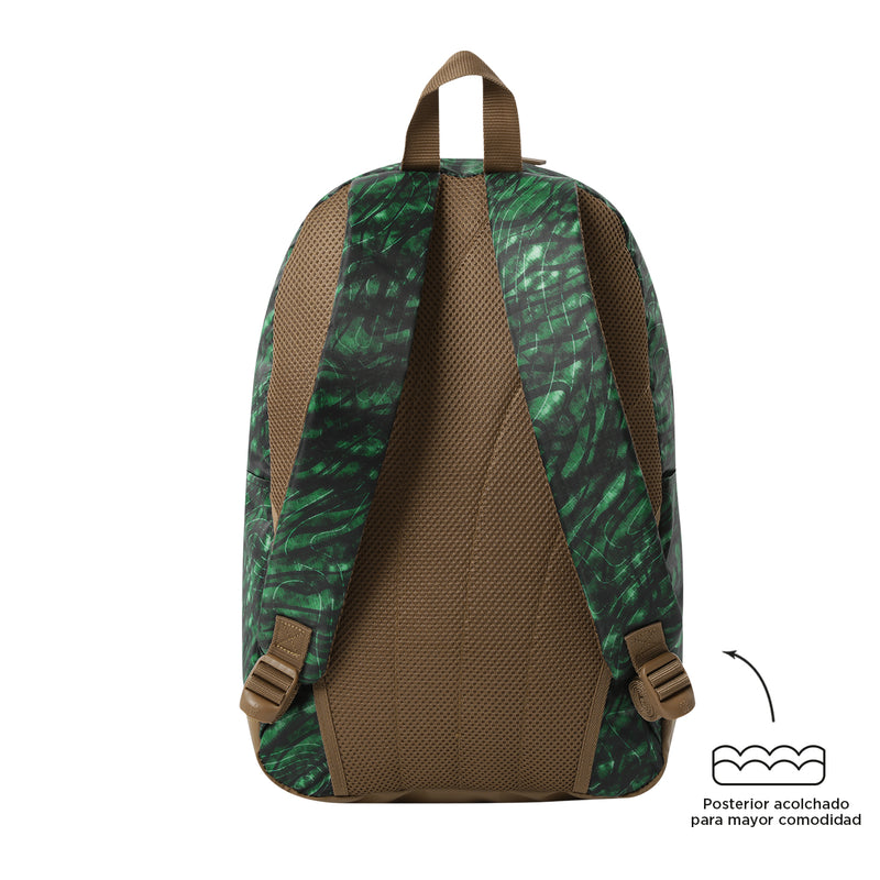 Mochila Universitaria Porta PC 14" Tocax Verde Hombre