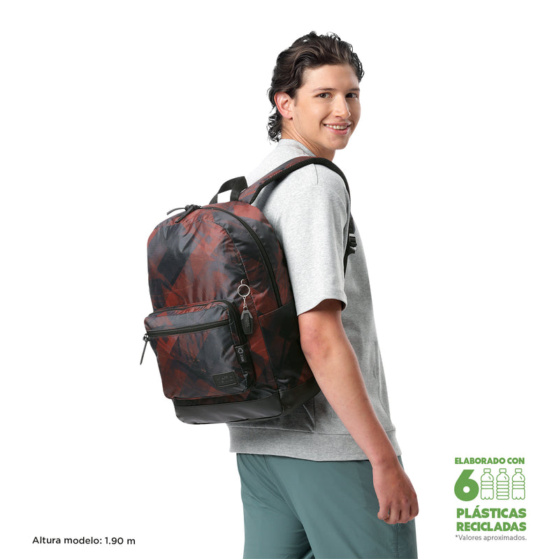 Mochila Universitaria Porta PC 14" Tocax Rojo Hombre