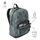 Mochila Universitaria Porta Laptop 14" Tocax Gris Hombre